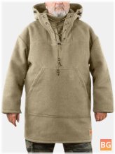 Mens Solid Color Hoodie Snoods