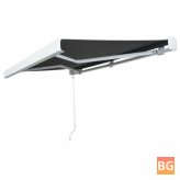 Canopy Manual 300 cm (anthracite)