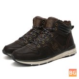 Warm and comfortable slip-resistant boots for men