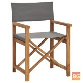 Director's Chair - Solid Teak Wood
