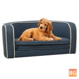 Linen Dog Sofa - 76x71x30 cm
