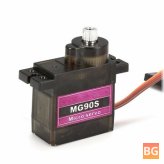 MG90S Plastic Gear RC Micro Servo for ZOHD Airplane RC Helicopter Car Boat Model
