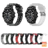Casio G-Shock Business Resin Watch Band Replacement - Multi-Color