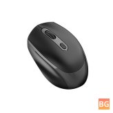 HXSJ M107 Wireless Mouse 1000/1200/1600 DPI Adjustable Ergonomic Mice with 500mAh Battery, 4 Keys Button, Rechargeable Mouse, Laptop