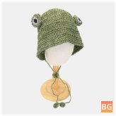 Women's Sunscreen Hat with a Cute Frog Shape