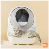 [EU] CatLink SCOOPER Pro Self Cleaning Cat Toilet - Fully Automatic Cats Litter Box - Smart for Pet Supplies - Closed Tray - Data Record - Luxury Version