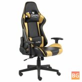 PVC Gold-colored Game Chair