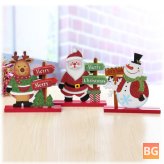 Elf Christmas Table Home Decorations