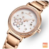 Date Display women's wristwatch with classic design quartz watch - 5016