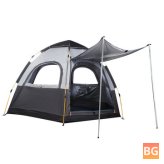 270x270x150CM 210D Oxford+190T Tent with UV Protection and Waterproofing