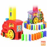 Toy Train Car with Blocks and Elevator - Set up and play - Colorful bricks - for children