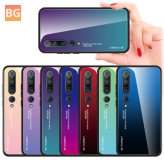 Mi10/Mi10 Pro Back Cover with Gradient Color Tempered Glass