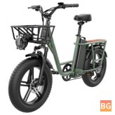 Excellway Electric Bike - 150 KM, 750W, 20*4.0in