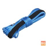 15m Synthetic Winch Rope for Off-Road Vehicles