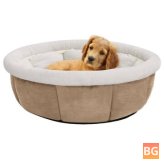 Dog Bed - 59x59x24 cm beige