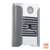 USB Mini Portable Bluetooth Radio Cooler Humidifier for Air Conditioning and Mute