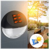LED Solar Power Garden Fence Lights - 5W