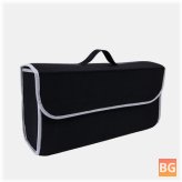 Large Capacity Felt Car Trunk Storage Bag - Supplies Tail Box Organizer