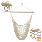 Portable Cotton Hammock Chair for Outdoor Swing