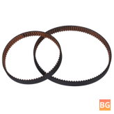 GT2 Closed Loop Timing Belt with 200-280mm Synchronous Belts, 3D Printers