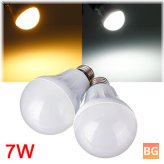 E27 7W 27LED 3014 SMD Globe Bulb Light Lamp White/Cool White 220-240V