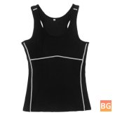 Women's Compression Yoga Tank Top Vest Clothing Shirt - Gym Wear