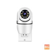Wireless HD Security Camera with PTZ, Night Vision and Mobile Tracking