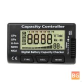 Digital Battery Capacity Tester for RC Car Batteries