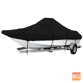 Heavy Duty Waterproof Boat Cover for V-hull Fishing and Ski Boats