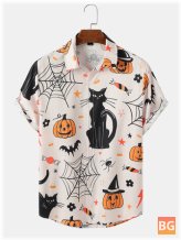 Black Cat Halloween Shirt