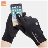 Touchscreen Gloves for Winter Riding - Velvet