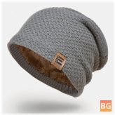 Woolen Beanie with a Velvet lining for warmth and casual wear