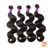 8-30 Inch Human Hair Extensions - Long Curly Wave Hair