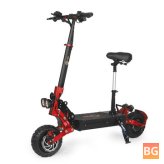 Bezior S2 21Ah 48V 2400W Dual Motor Moped Electric Scooter 11inch 60km Mileage Range Max Load - 120kg