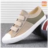 Canvas Sneakers with Breathable Band - Men