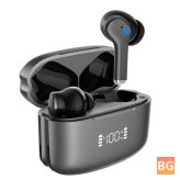 M48 Wireless ANC Earbuds with LED Display and Mic