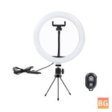 3M LED Ring Light with 10 Brightness Adjustable Color Settings for Selfie or Photography