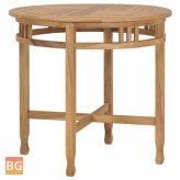 Teak Wood Dining Table (31.5")