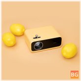 XIAOMI Wanbo Mini LED Projector - 200ANSI Lumens, 1080P, 120Inch Screen, 20000 Hours, Home Entertainment