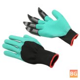 ABS Plastic Garden Gloves