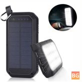 Solar Powered Camping Light - 3 USB Port - for iPhone iPad Android