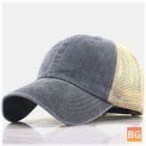 Baseball Hat with Sunscreen and Washable Cotton