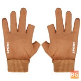 Windproof Gloves for Skiing and Motorcycling