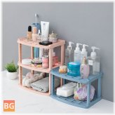 Desktop Shelf with Rack for 2/3 Layers of Kitchen Storage