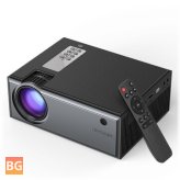 Black & Decker LXT2-A2 Portable Home Theater with Smart TV Input and Output - 2x1080p, 2800 Lumens