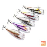 ZANLURE Bass Jerkbait with Tackle Hooks