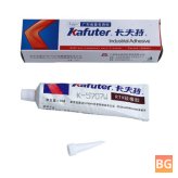 Kafuter K-5707W 100g White Silicone Components Adhesive Sealant