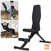 Adjustable Sit Ups Bench with 3 Levels of Cushion & 7 Levels of Backrest Adjustment for Home & Office