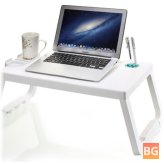 Desktop Desk Stand with Tablet Holder and Slot for Laptops