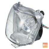4-Light LED Headlight for 50cc, 70cc, 90cc, and 110cc Motorcycles